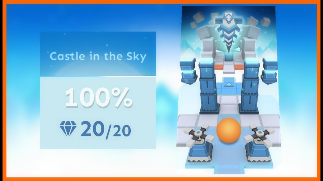 「Rolling Sky」Castle in the Sky「Level 10」| ★★★★★