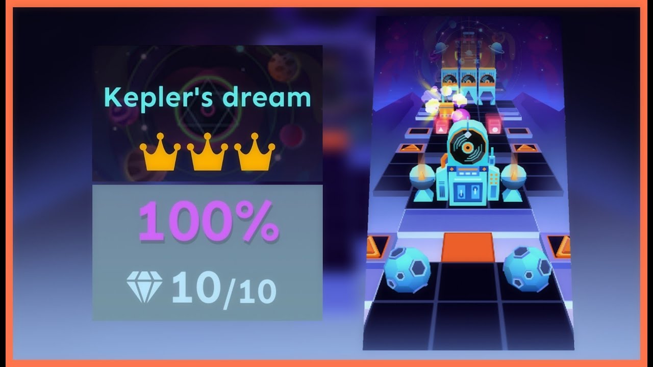 「Rolling Sky」Kepler's Dream「Level 48」| ★★★★★