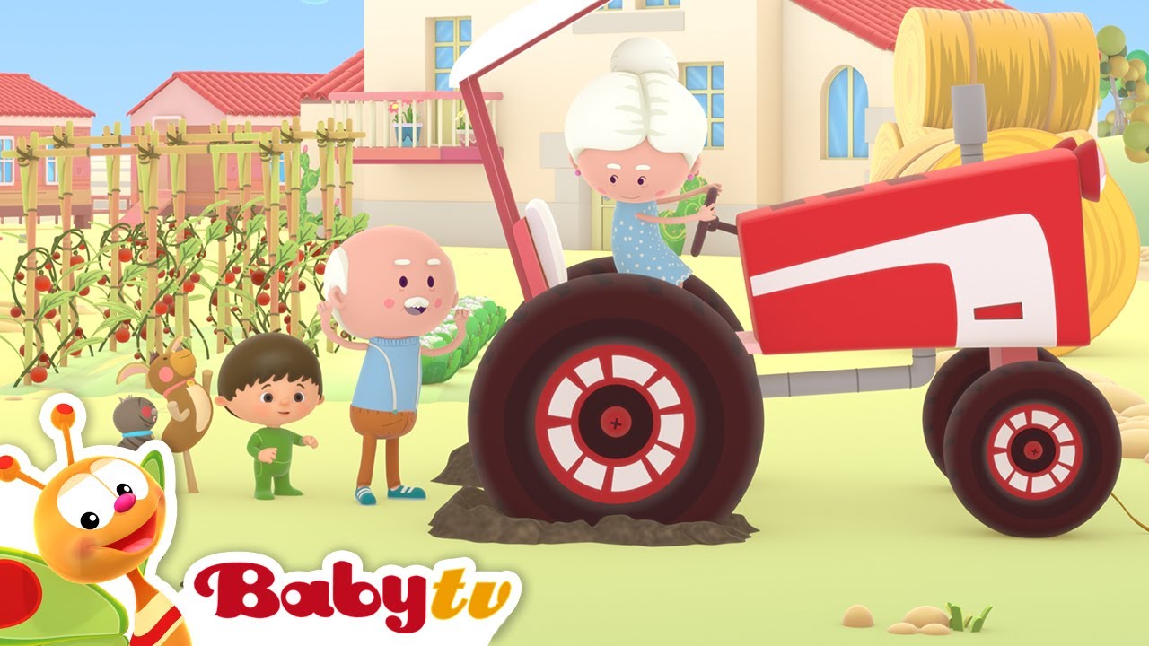 Rolnik orze pole 🚜 | Piosenki & rymy | BabyTV Polski