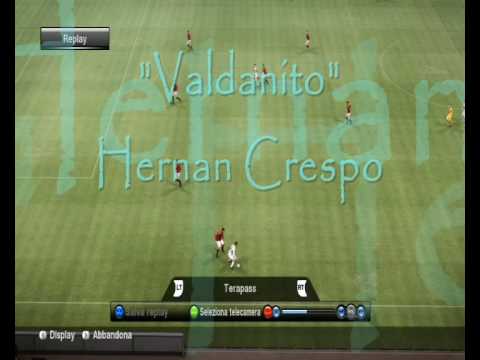 Roma - Genoa      PES2010 - Eurogoal di Hernan Crespo