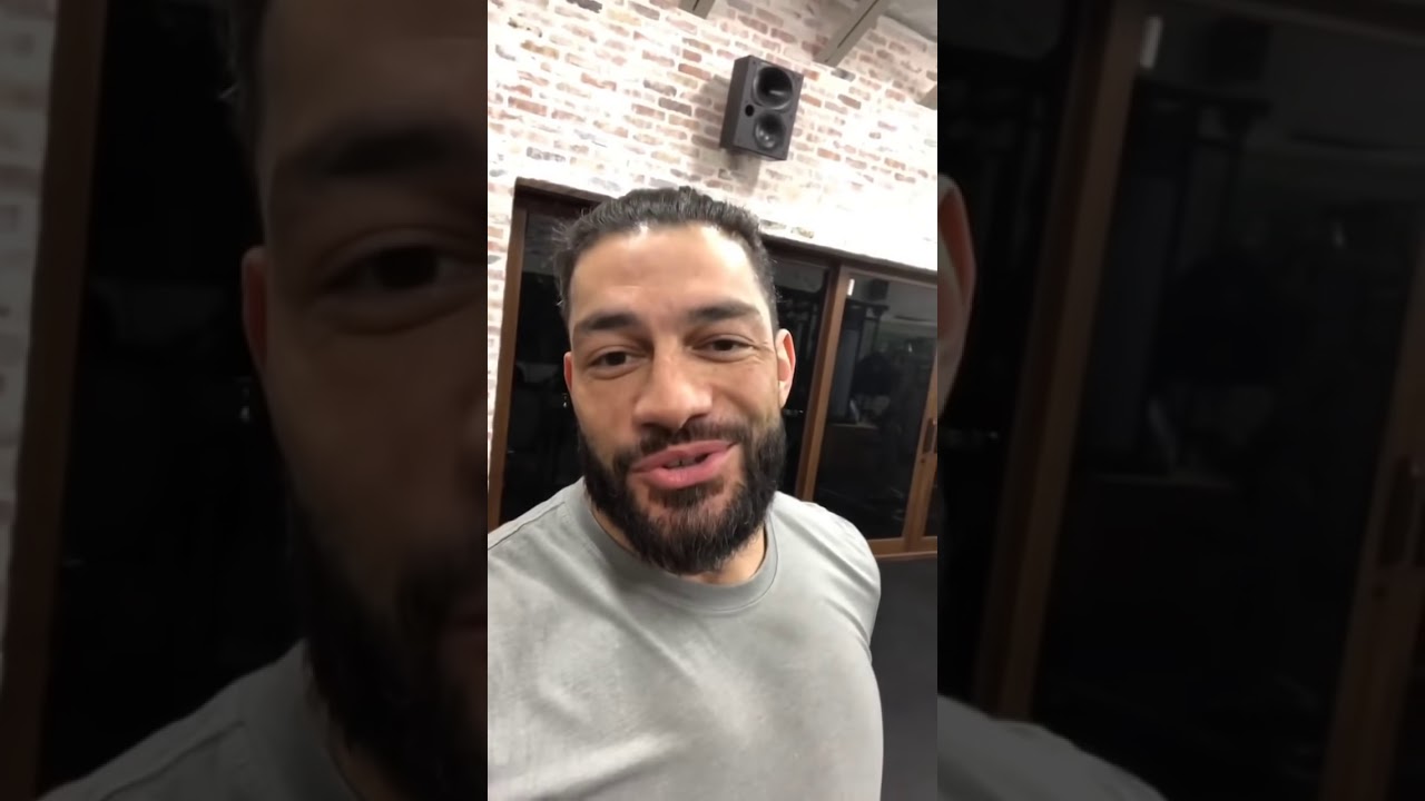 Roman reigns viral workout video with his cute daughter Jojo