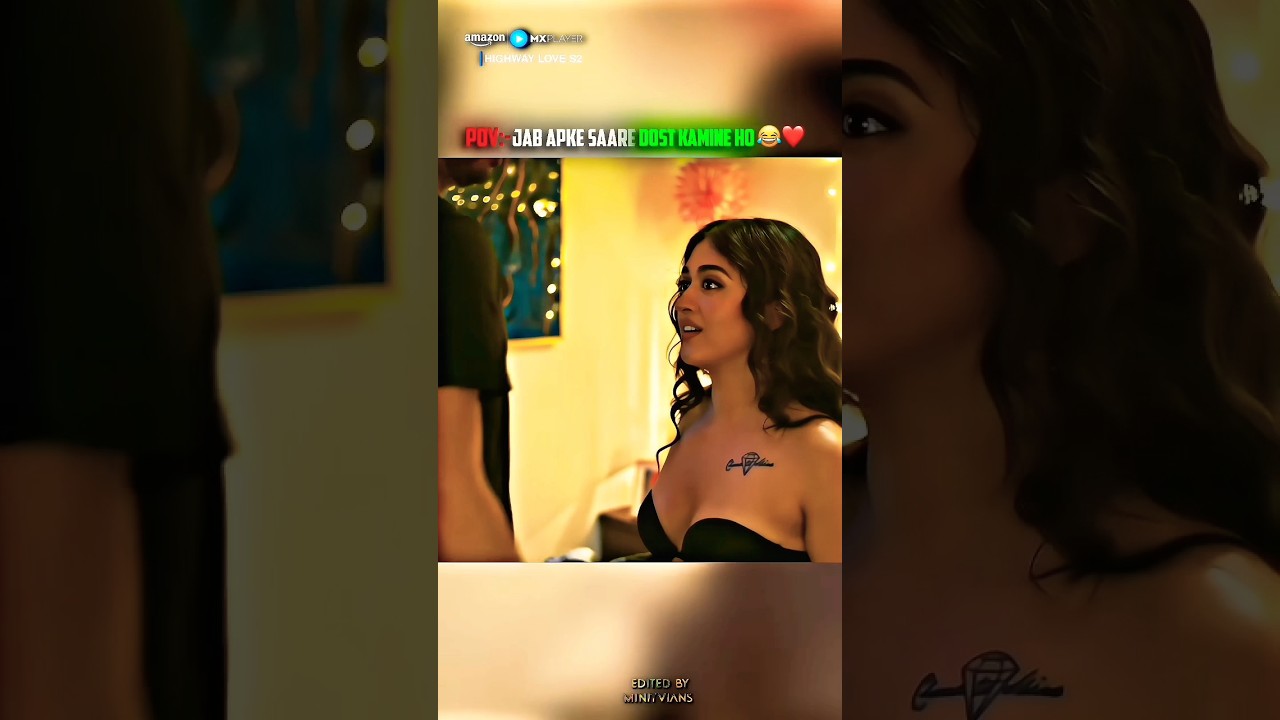 |😘|Romantic Hot Scene By Highway Love|💓| #cute #amazonminitv #love #viralshorts #highway #lovestory