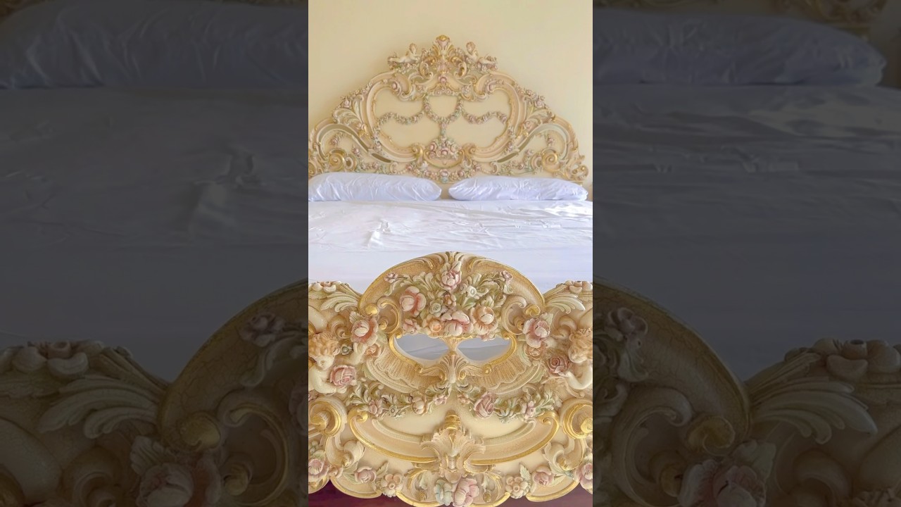 Romantic Rococo bedroom tour 🕯️💕✨ #princess #rococo #vintage