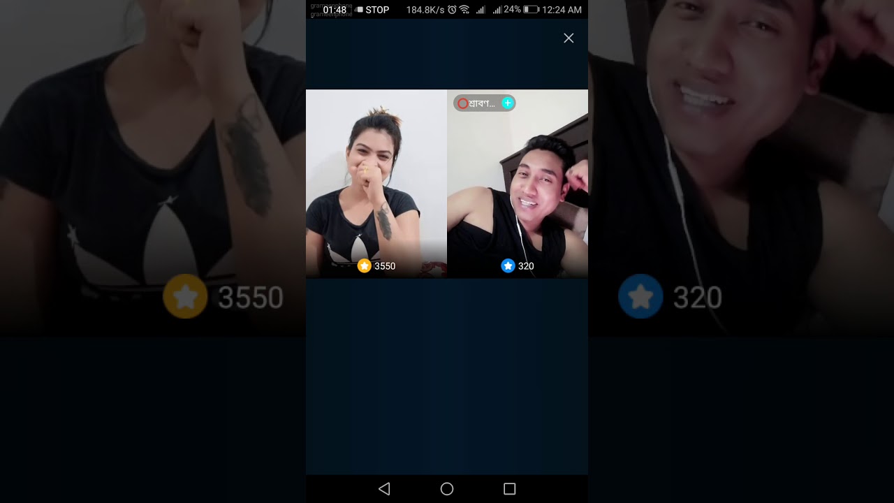 Romantic talk oh Aria on bigo