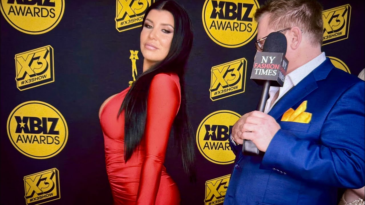 Romi Rain at the Xbiz Awards Red Carpet in Hollywood, CA