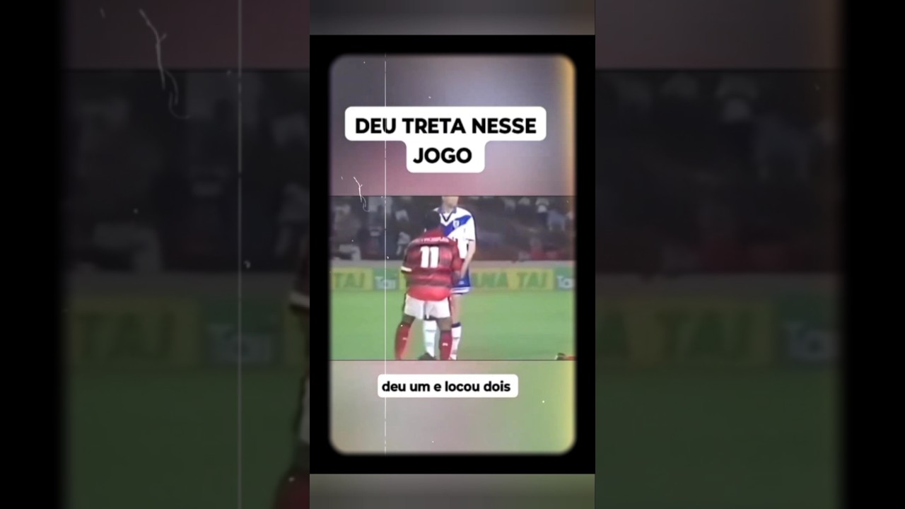 Romário vinga Edmundo com voadora no adversário #futebol #flamengo #romario #shorts #fifa