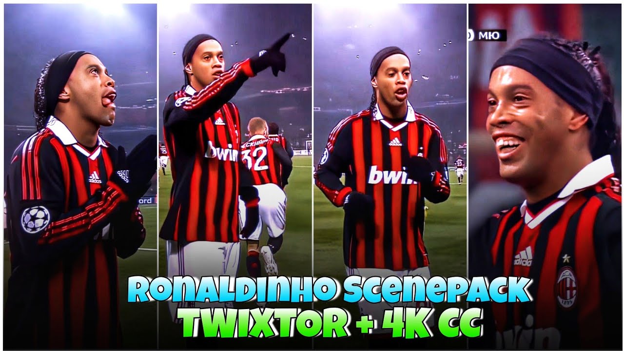 Ronaldinho Scenepack - Best 4k Clips + Cold CC High Quality For Editing🤙💥 #part1