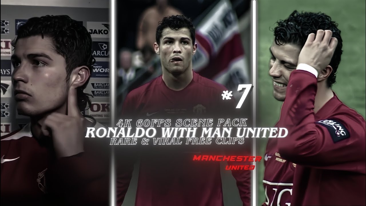 RONALDO 2008 ▫️RARE FREE CLIPS ▫️SCENEPACK ▫️4K