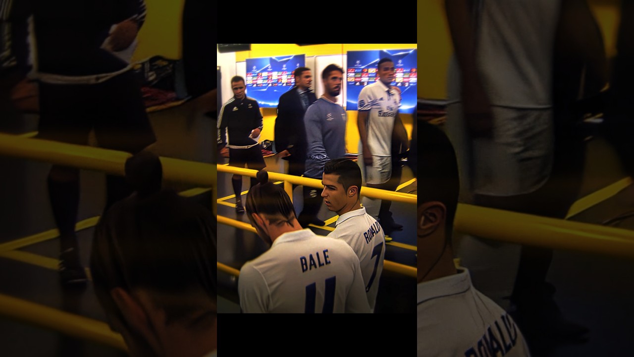Ronaldo and Bale laugh at Benzema 😂 #ronaldo #realmadrid #football #trending #viral