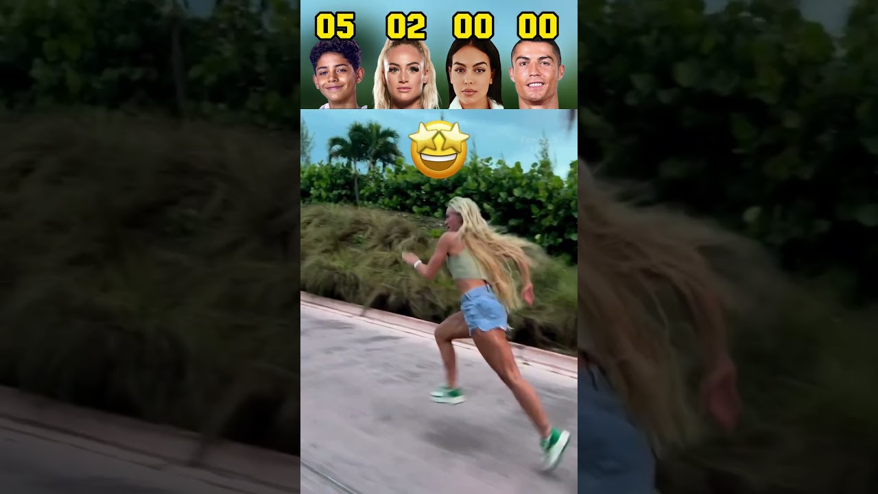 Ronaldo Jr VS Lehmann VS Georgina VS Ronaldo | Sprint Challenge🏃