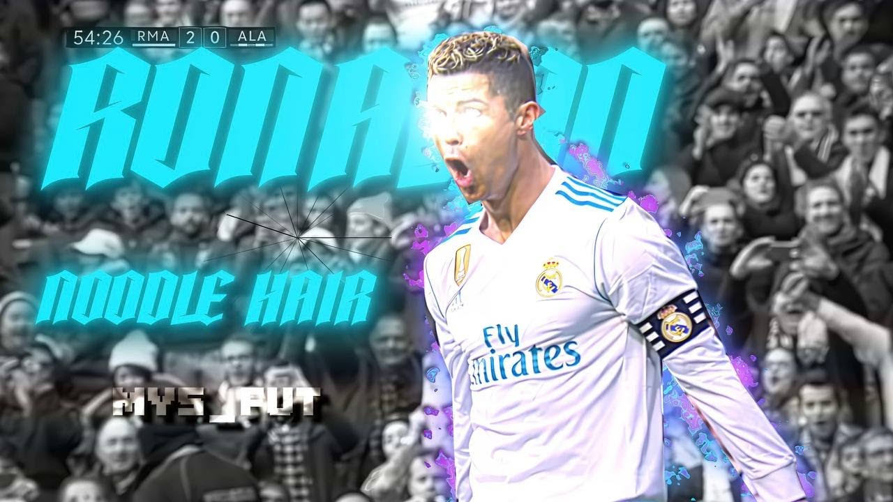 Ronaldo Rare Noodle Hair Clips II 4K Upscaled