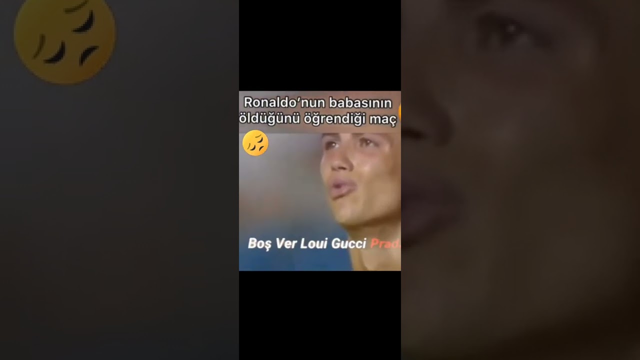 Ronaldo'nun babasının öldüğünü öğrendiği o maç😓😞😖😣