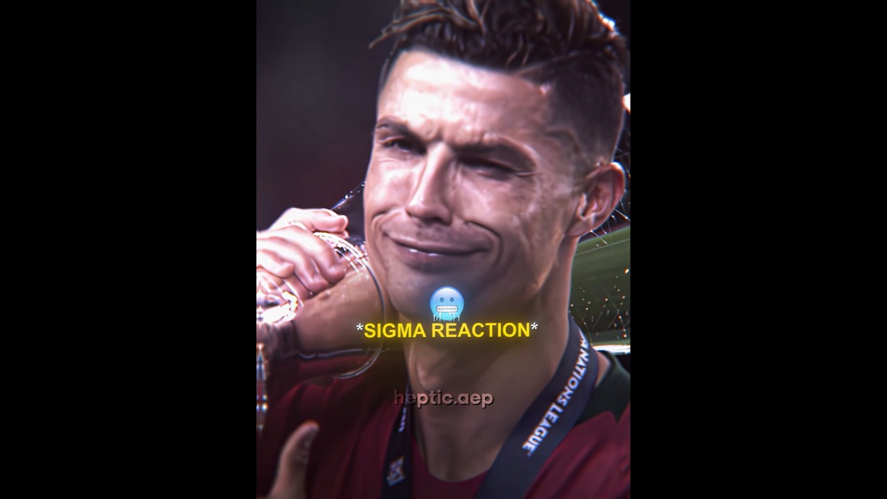 Ronaldo's Sigma Reaction In 2019 🥶🔥