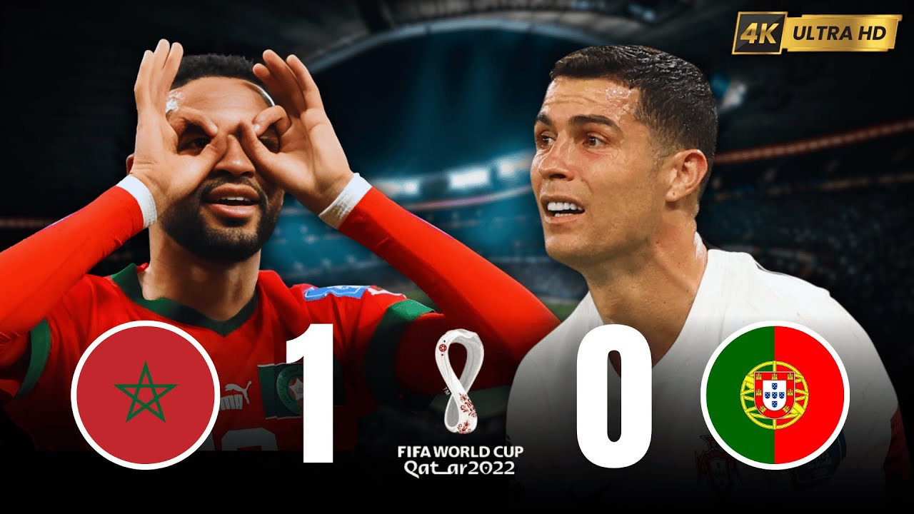 RONALDO’S WORLD CUP DREAM CRUSHED BY MOROCCO PORTUGAL ELIMINATED