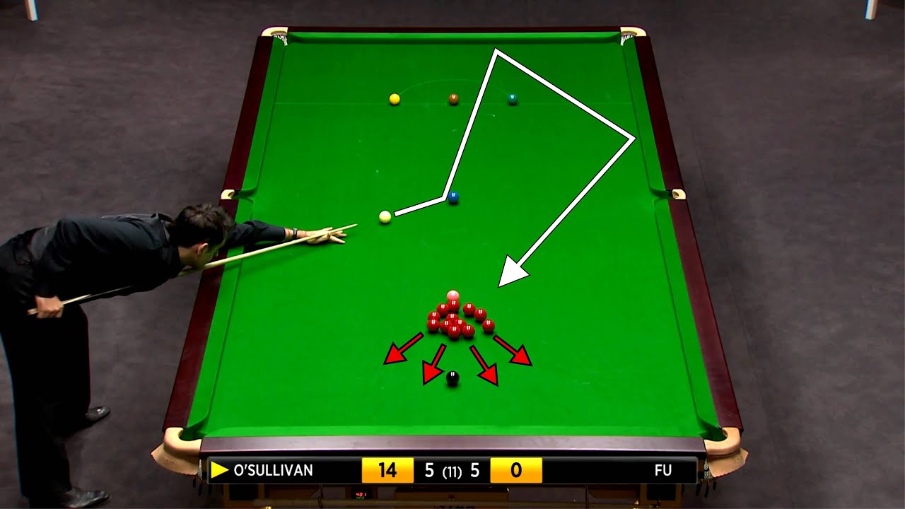 Ronnie O'Sullivan Smashes Reds in Style! [Split compilation, SnookerUA]
