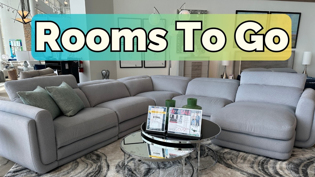 Rooms To Go Walk-Through Tour: Discover Stylish and Affordable Home Furniture