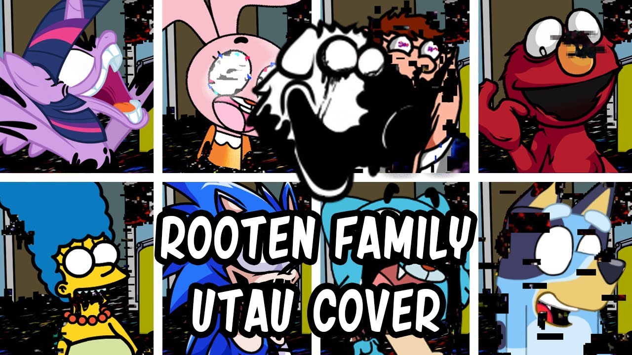 Rooten Family but Every Turn a Different Character Sings it (FNF Rooten Family) - [UTAU Cover]