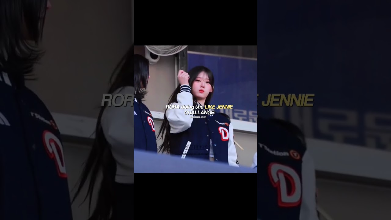 rora doing the LIKE JENNIE dance #shorts
