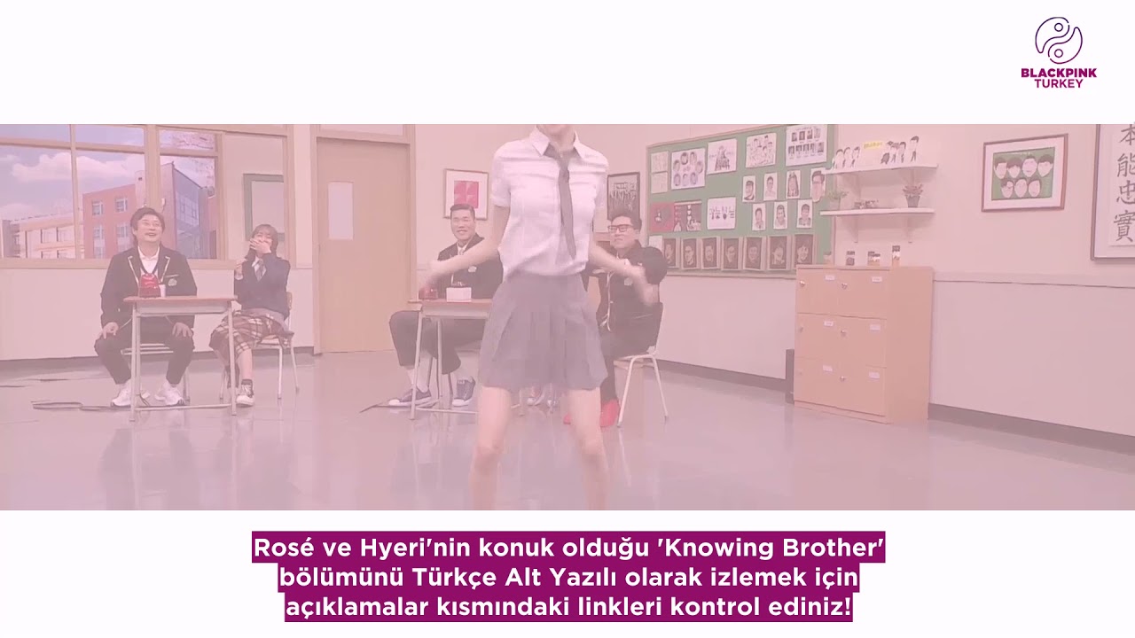 Rosé & Hyeri | Knowing Brother - Bölüm 272 [Türkçe Alt Yazılı]