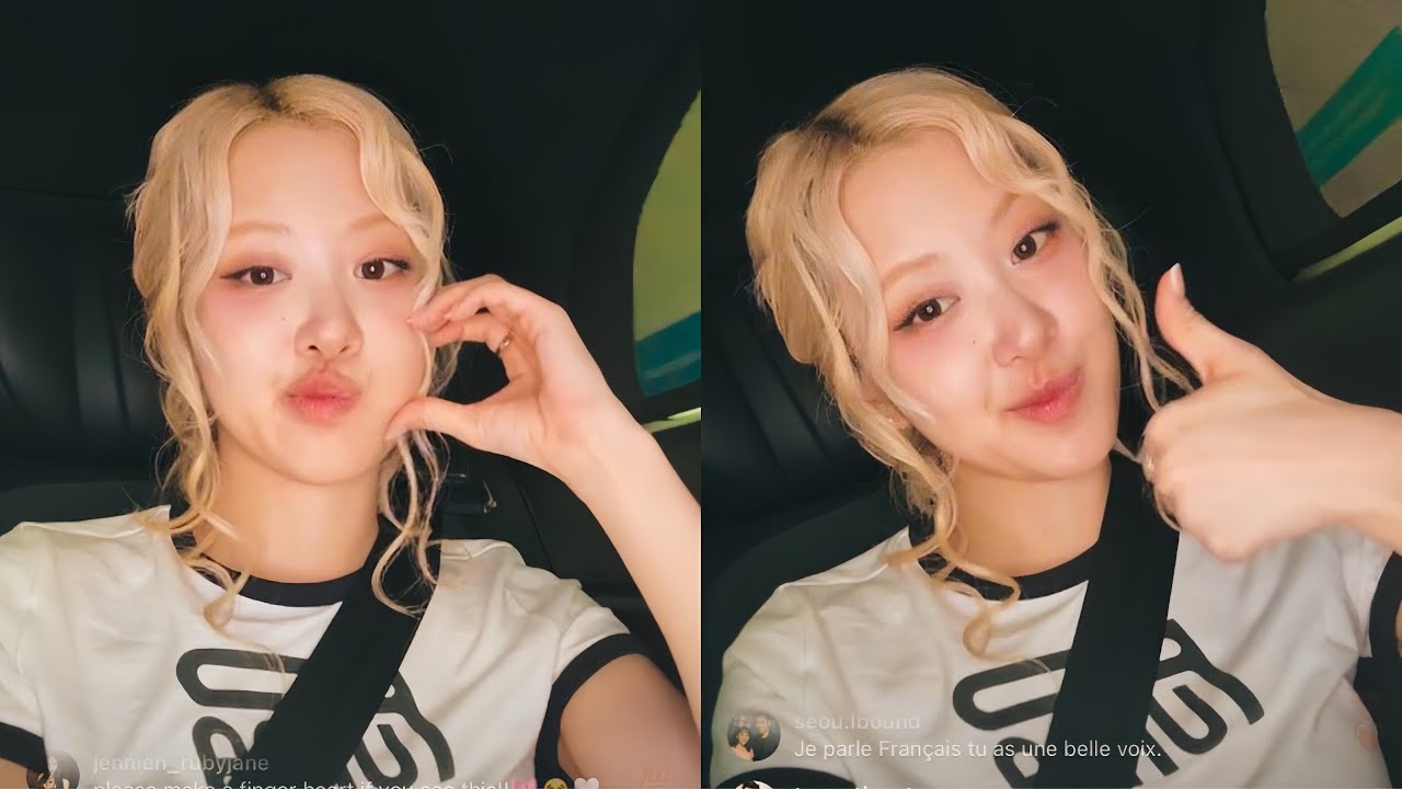 ROSÉ INSTAGRAM LIVE [25/05/15 - FULL]