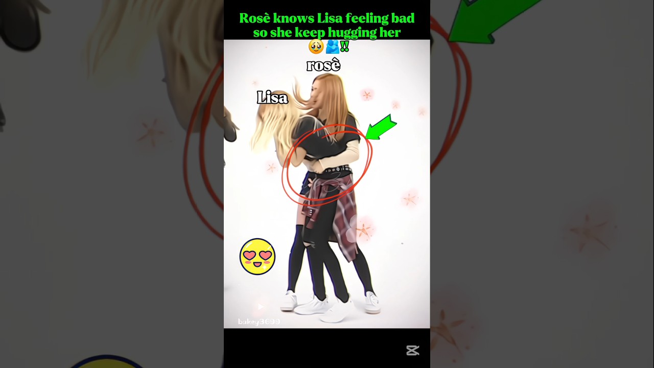 Rosè knows Lisa is feeling bad 🥺 #lisa #rosé #chaelisa #fypシ