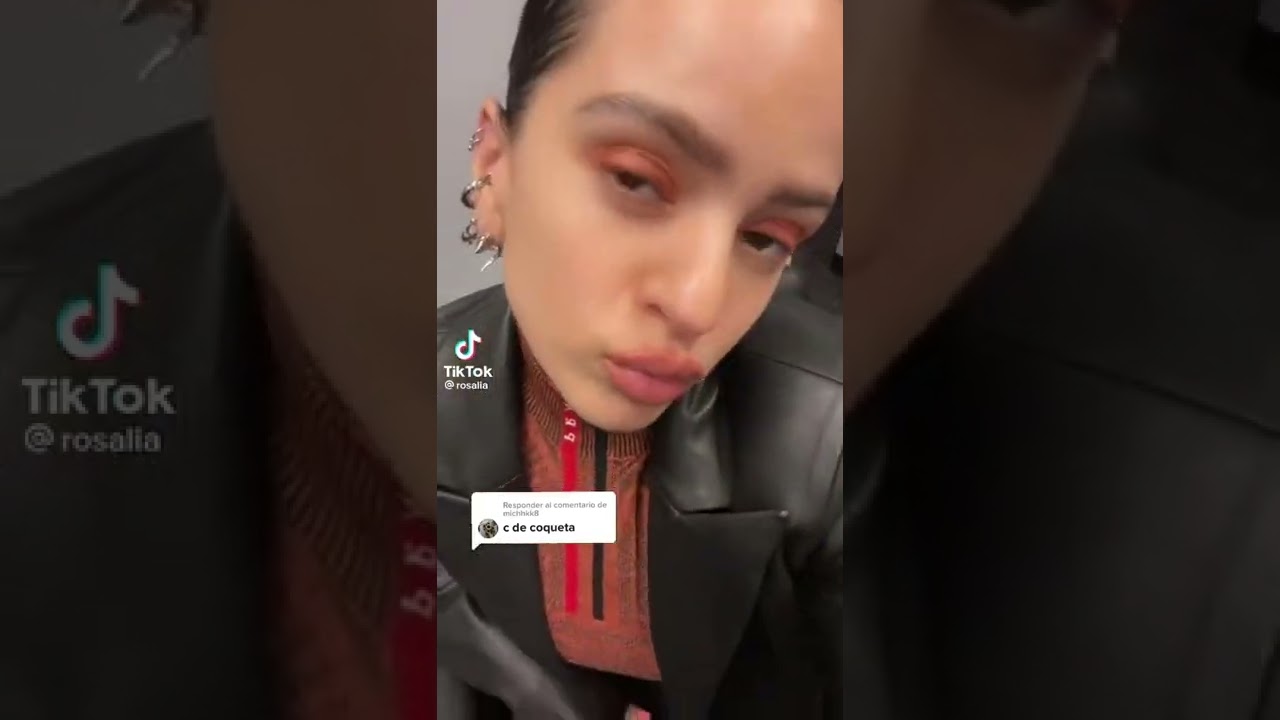 ROSALÍA vía TIKTOK