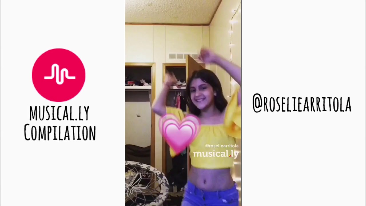 Roselie Arritola belly dance musical.ly compilation