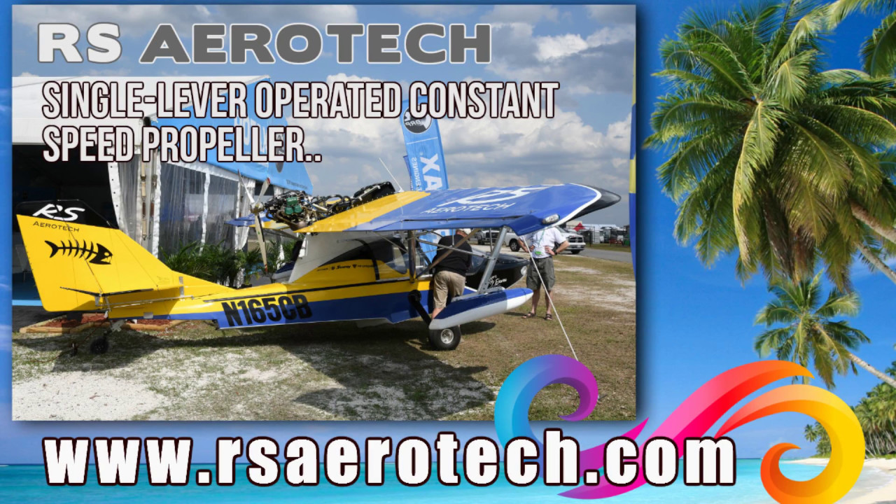 Rotax 912 iS, RS Aerotech single lever constant speed MT propeller Progressive Aerodyne  SeaRey.