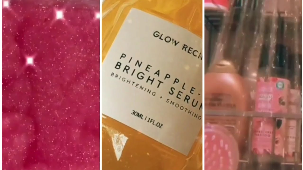 rotina de banho 🧖❤️/complicação vídeos Tik tok ❤️ shower routines 🚿🧽/ Purple honey 💜