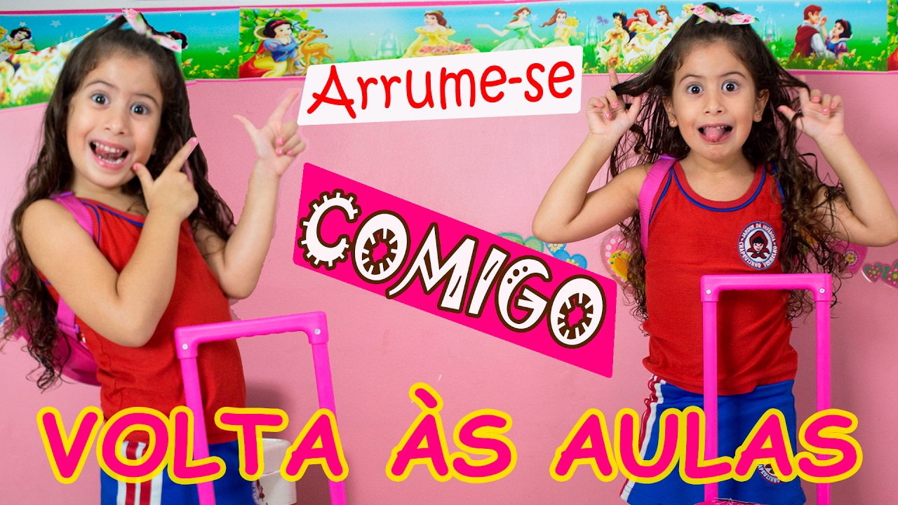 Rotina do 1º dia de aula da Maria Clara (ARRUME-SE COMIGO - Volta às Aulas)