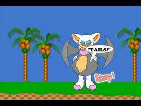 Rouge Caught Sonic