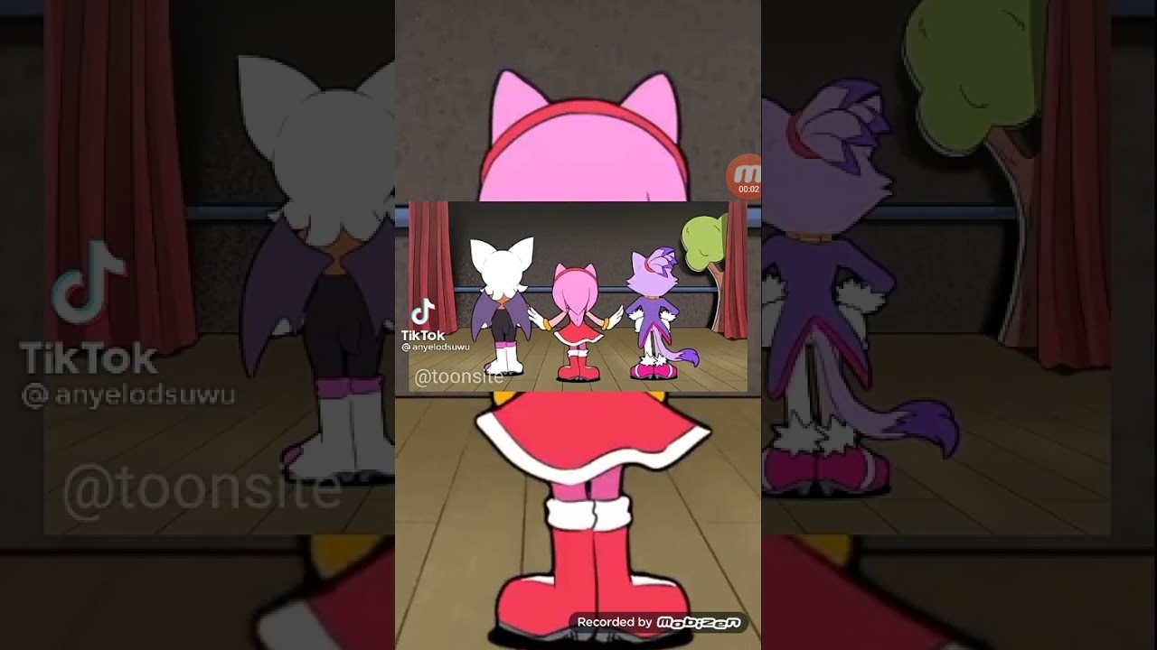 Rouge the bat amy rose y Blaze the cat