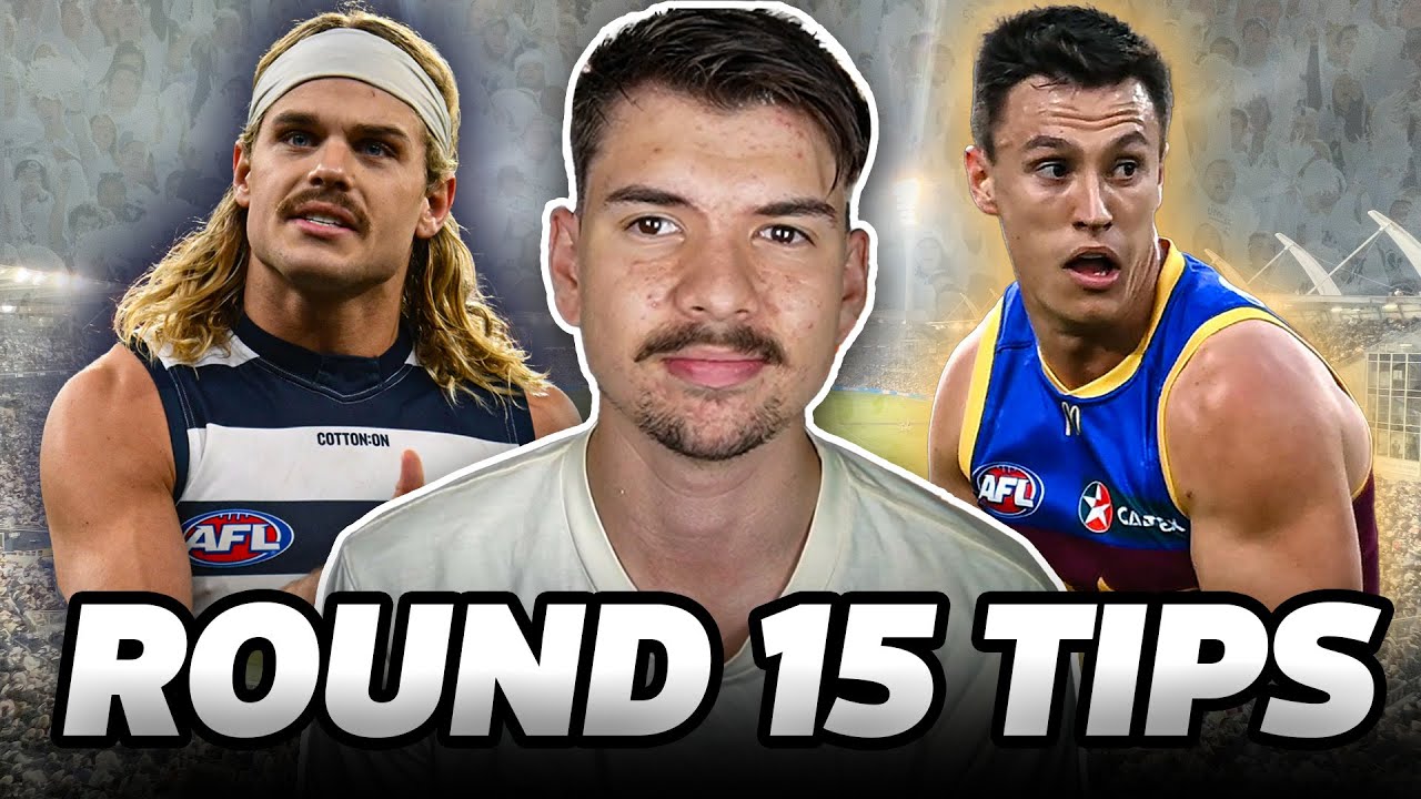 Round 15 AFL Tips + Predictions 2025