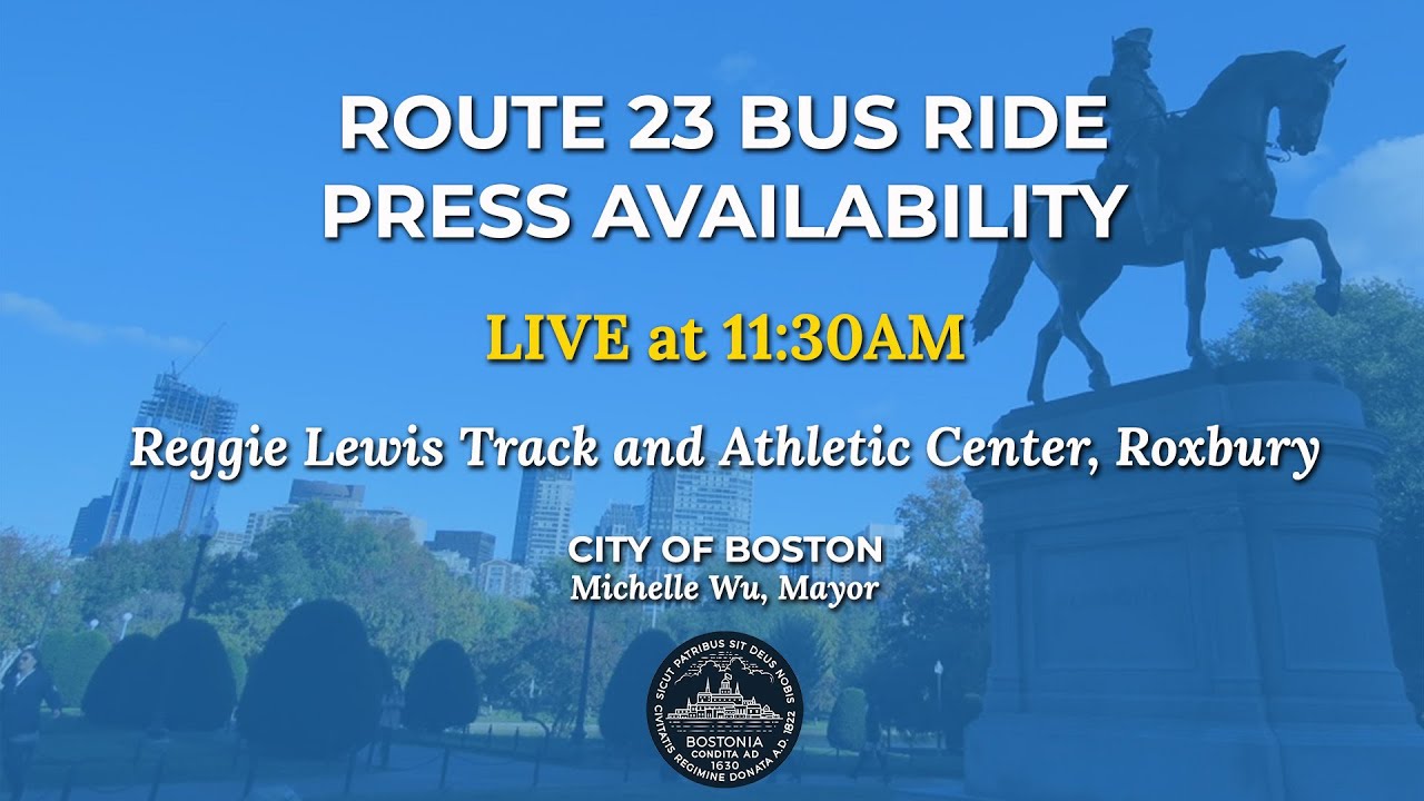 Route 23 Bus Ride Press Availability - 3/22/22