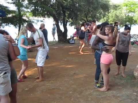 Rovinj salsa festival 2013, ⛱️ Paradiso beach party kizomba dance - 28.jun.2013, Croatia 🇭🇷