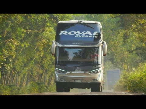 Royal Express Scania K360ib Laksana Legacy SR2 XHD Prime bus, Full review, Dhaka-Meherpur-Chuadanga