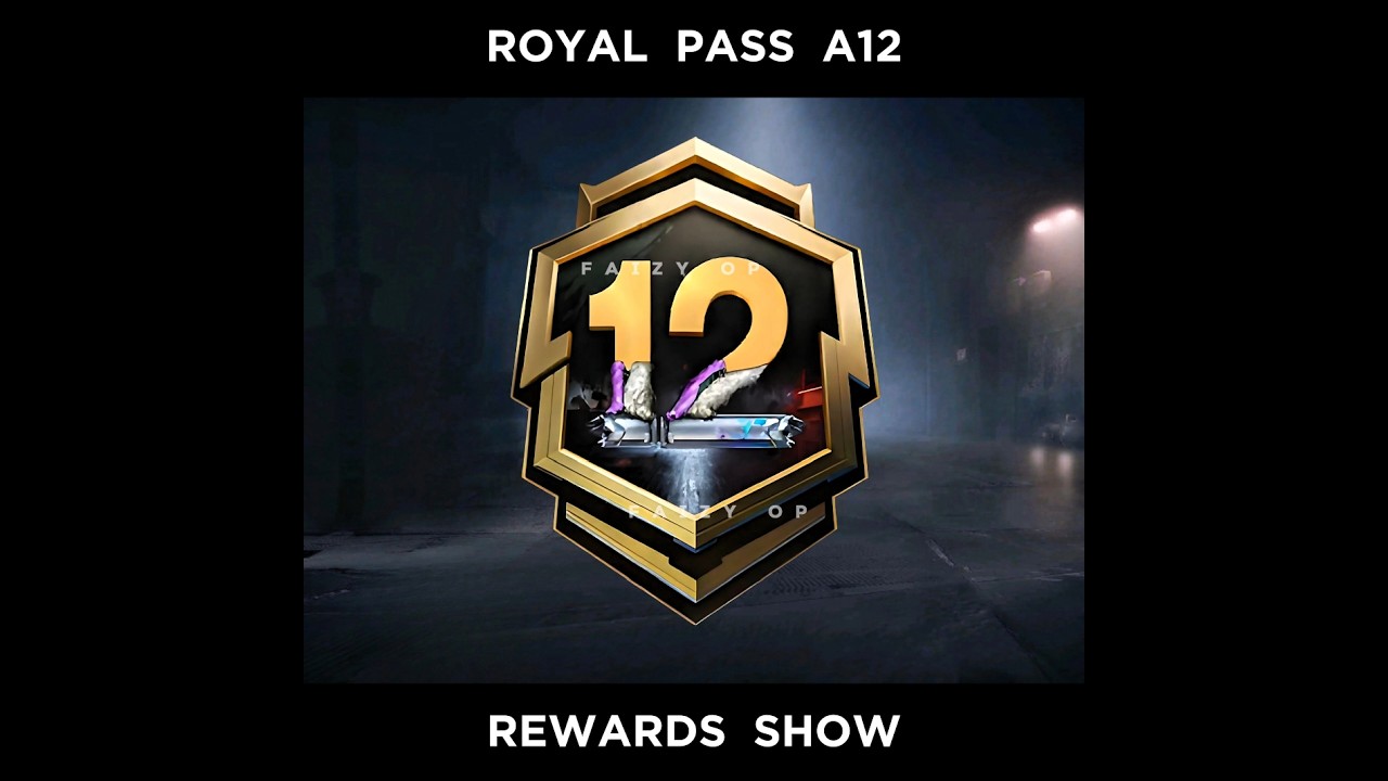 Royal Pass A12 Rewards 😍 #pubg #pubgmobile #pubgm