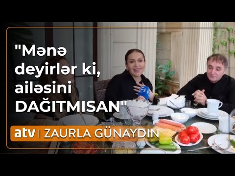 Rəqsanənin həyat yoldaşı tanışlıqlarından DANIŞDI: GÖYNƏN GEDİRDİ - Zaurla Günaydın