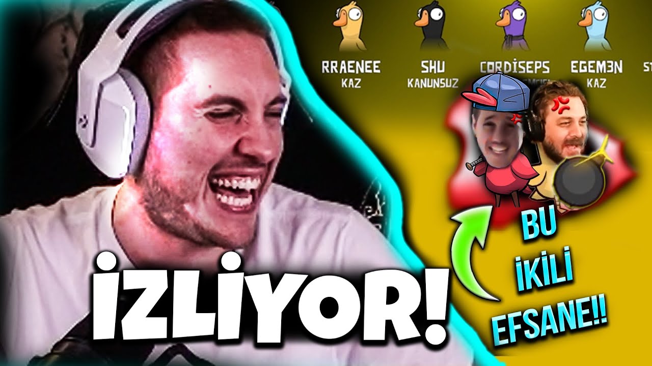 RRaenee ' Goose Goose Duck Bölüm 7 ' Editimi İzliyor! (GÜLDÜ)