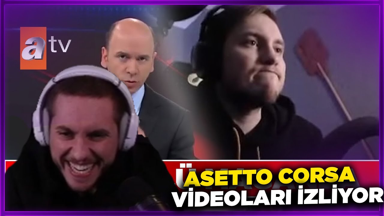 RRaenee Eski Efsane Asetto Corsa Videolarını İzliyor