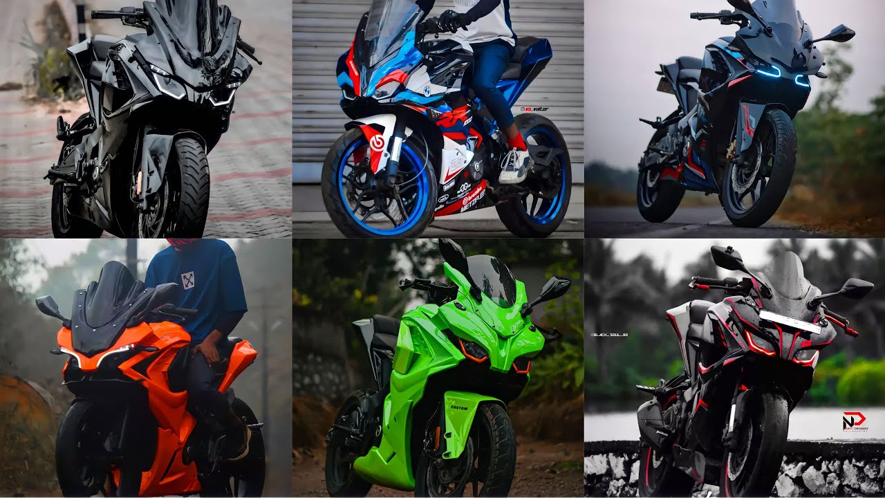 RS 200💥TOP 10 BEST MODIFIED BAJAJ PULSAR RS 200🔥 N INDIA | RS 200 WRAP | MOTOR HUBER