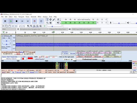 RTL-SDR for Marine Weather on HF SITOR