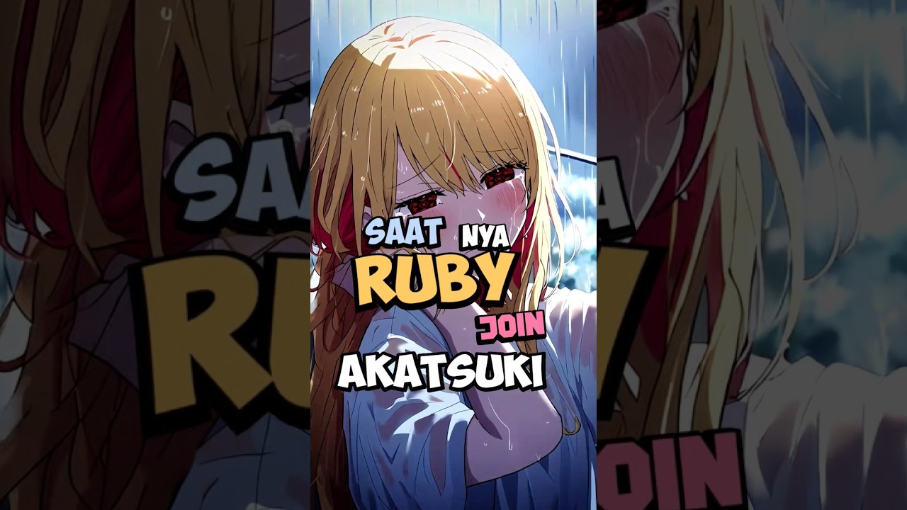 Rubby jangan sedih ya,nanti aku ikutan sedih😔 #anime #oshinoko