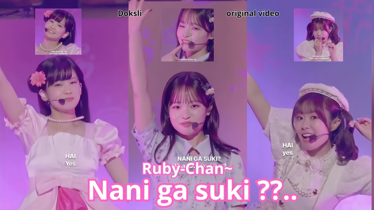 Ruby-Chan~ Nani ga suki ?... (Original) Doksli 🤭