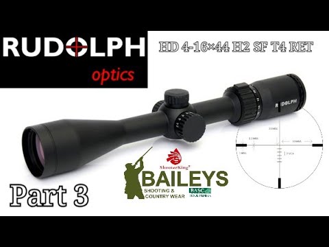 Rudolph Optics H2 4-16×42mm SF T4 Ret