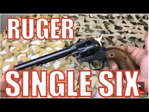 Ruger Single-six Single Action 6 Shot Rimfire 22lr Revolver - Classic Plinker