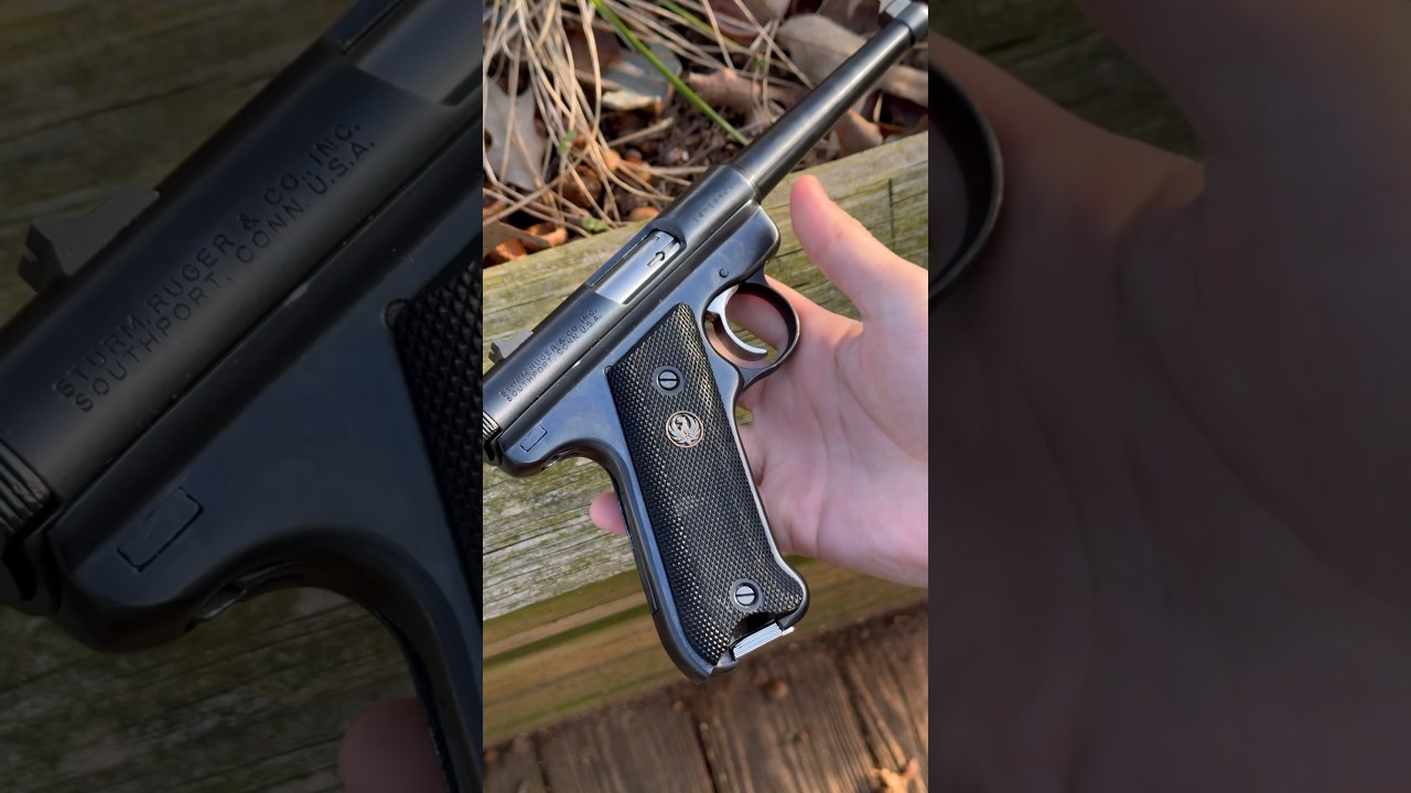 🔥Ruger Standard MK1 ASMR🔥  #22lr #pistol #viral #shorts #gun #asmr
