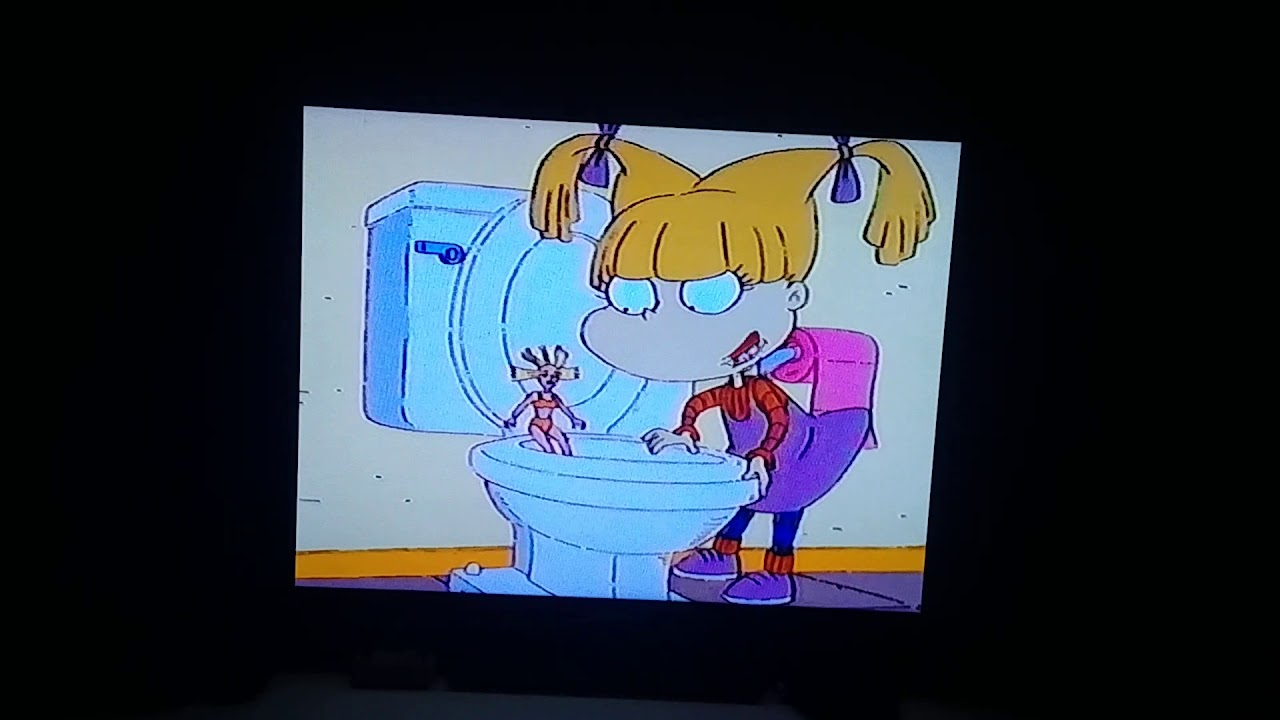 Rugrats Clip: Cynthia is gone down the drain!!