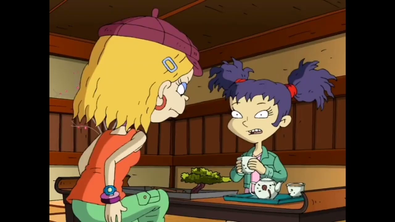 Rugrats Crecidos : Kimi y Angélica en el restaurante japonés parte 1