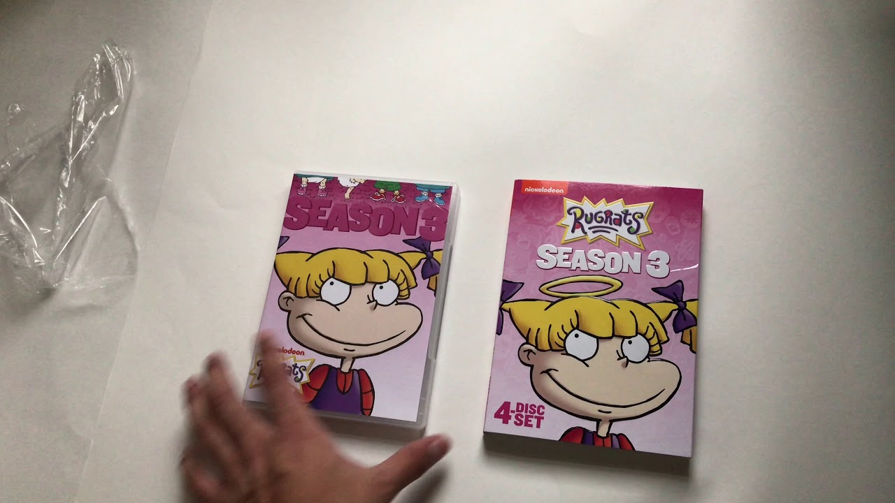 Rugrats Season 3 DVD Re-Release Unboxing and Comparison to old one